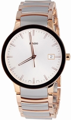 Rado Centrix Quartz Two-Tone Stainless Steel Mens Watch R30554103