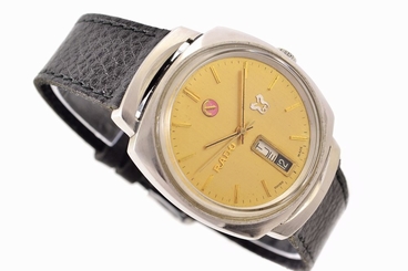 Vintage Rado Green Horse Stainless Steel Automatic Mens Watch 1197