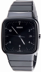 Rado Men's R28887162 R5.5 Analog Display Swiss Quartz Black Watch