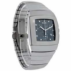 Rado Sintra Mens Platinum Ceramic Swiss Chronograph Quartz Watch R13434202