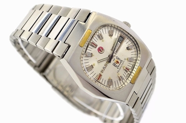 Vintage Rado Musketeer IV Stainless Steel Automatic Mens Watch 1134