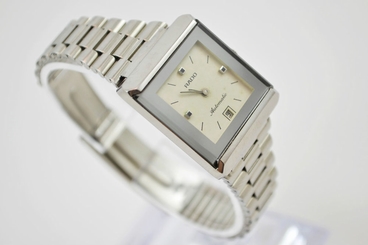Vintage Rado Stainless Steel Automatic Ladies Petite Watch 1007