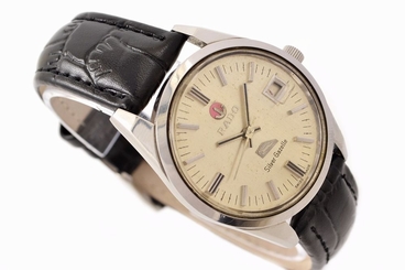 Vintage Rado Silver Gazelle Stainless Steel Automatic Mens Watch 1215