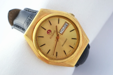 Vintage Rado President Gold Plated Automatic Mens Watch 725