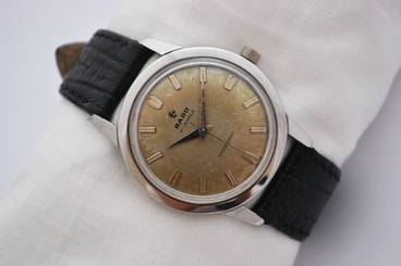 Vintage Rado President Stainless Steel Hand Winding Mens Watch 298