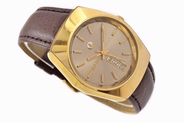 Vintage Rado Stag Gold Plated Automatic Mens Watch 1299