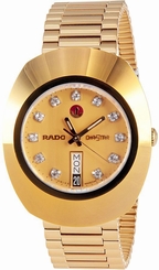 Rado Men's R12413493 Original Gold Dial Watch