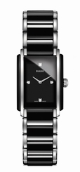 RADO R20613712 INTEGRAL DIAMONDS HIGH-TECH CERAMIC QUARTZ MOVEMENT SWISS WATCH