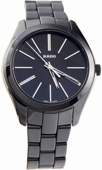 Rado R32159152 Hyperchrome Ladies Watch -Black Dial Ceramic/Stainless Steel Band