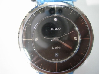 RADO MEN'S WATCH QUARTZ ALL S/S SAPPHIRE ORIGINAL SWISS R14813713 NEW