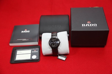 Rado True Black Deco Mens Watch - R27684152 7612819043128