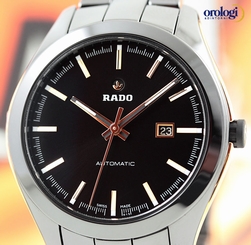RADO Ladie's HyperChrome Automatic 36mm Black Ceramic Black Face Watch