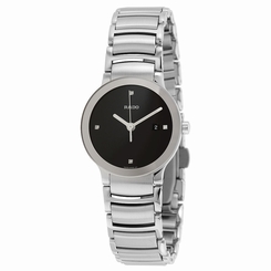 Fake AAA Rado Centrix Jubile Black Dial Ladies Watch R30928713 Watch
