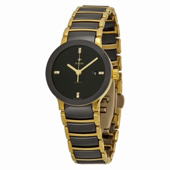 Rado Sintra Automatic Black Dial Black Ceramic Mens Watch R30034712