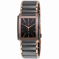 Rado Integral L Black Dial Ceramic Mens Watch R20962152