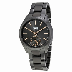 Rado Hyperchrome Dual Timer XL Touch Grey Ceramic Mens Watch R32102172