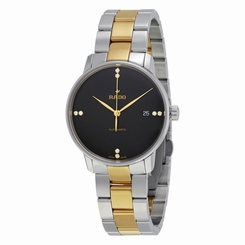 Rado Coupole Black Dial Diamond Automatic Mens Watch R22860712