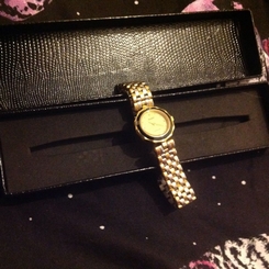 Vintage Rado Florence Stainless Steel Two Tone Ladies Quartz Watch 802