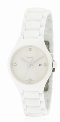 Rado True White Ceramic Ladies Watch R27061712