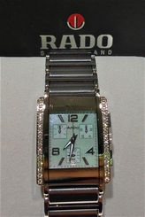 NEW RADO INTEGRAL JUBILE R20670912 FACTORY DIAMOND CHRONOGRAPH WATCH