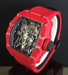 RICHARD MILLE RM35-02 RED QUARTZ TPT RAFAEL NADAL BRAND NEW