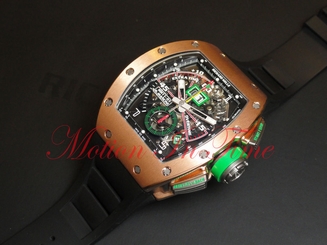 Richard Mille RM011-01 Roberto Mancini 18kt Rose Gold Skeleton Chronograph Rare