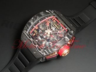 Richard Mille RM11 Romain Grosjean's NTPT Carbon Lotus F1 Team Skeleton Dial
