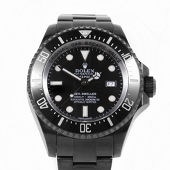 Rolex New Style SS Deepsea with Black PVD Coating, 116660