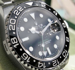  Rolex GMT MASTER II 116710 Mens Stainless Steel Ceramic Black Bezel & Dial 40MM
