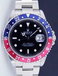 Rolex GMT II Error Dial Pepsi Stainless Steel 16710 - WATCH CHEST