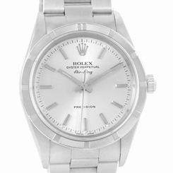 Rolex Air King Stainless Steel Silver Dial Automatic Mens Watch 14010
