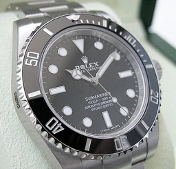 MENS ROLEX SUBMARINER NO DATE 114060 STAINLESS STEEL CERAMIC BLACK 40MM - NEW 683498400684