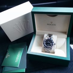 MINT AUTH ROLEX GMT Master II Black Dial 116710LN Watch Stainless Steel Band 610074028635