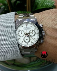 2006 Rolex Daytona Cosmograph 116520 White 40mm Steel Oyster Mens Womens Watch 845960008211