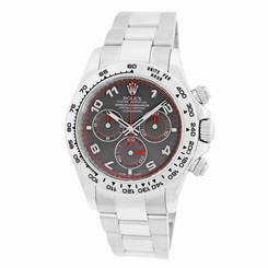 ROLEX 18K White Gold 40mm Daytona Cosmograph # 116509 Box Warranty D Serial