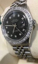 Rolex Datejust Quick Set Diamond Dial & Diamond Bezel Swiss Automatic Watch