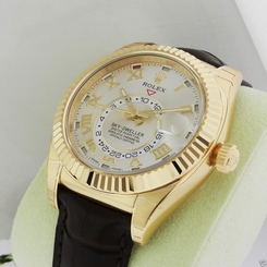 Rolex Sky Dweller 326138 Oyster Perpetual Yellow Gold Brand NEW Retail: $38,150 845960057585