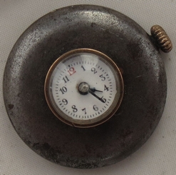 Rolex Rare Buttonhole Watch steel case load manual 29,5 mm. in diameter