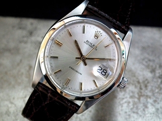 STUNNING 1958 ROLEX OYSTERDATE PRECISION GENTS VINTAGE WATCH
