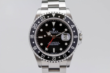 Rolex GMT Master II 16710 Black Bezel Automatic Watch K Series
