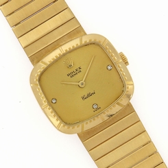 Rolex 18k Gold Cellini Manual WInd 4082 Ladies Solid Watch