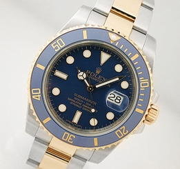 Rolex SUBMARINER 116613LB Mens Steel & Yellow Gold Blue Dial 40MM Ceramic Bezel 845960000260