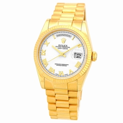 ROLEX 18K Yellow Gold 36mm  Day Date President 118238 Box Warranty 2006 MINTY
