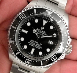 Rolex Sea-Dweller DEEPSEA 116660 Mens Stainless Steel Black Dial Ceramic 44MM