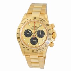 ROLEX 18K Yellow Gold Daytona Cosmograph 116528 Paul Newman M Serial Warranty