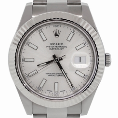Rolex 116334 Datejust II Stainless Steel Silver Dial Watch 683498458203