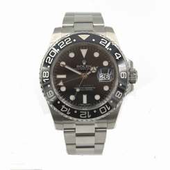 Rolex GMT Master II Date-40mm 116710 Men's Watch Box and Papers