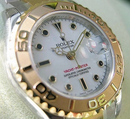 LADIES ROLEX YACHTMASTER 169623 SS/18K YELLOW GOLD WHITE DIAL 29MM - NEW