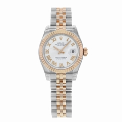 Rolex Datejust 179171 wrj 18K Rose Gold & Steel Automatic Ladies Watch