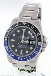 ROLEX GMT Master II Stainless Steel Ceramic Black Blue 116710BLNR Batman 845960048538